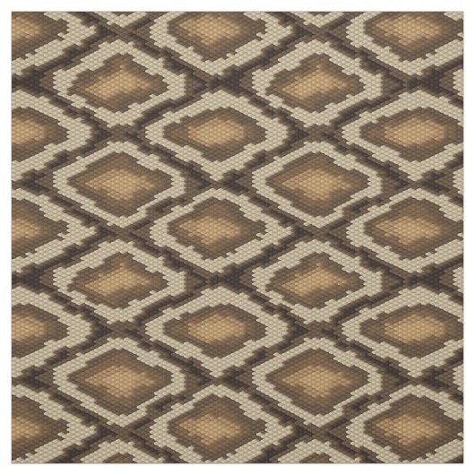 Tissu Motif 2 de peau de serpent de python (Échantillon)