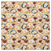 Tissu Motif 3 de petit déjeuner (Échantillon)