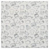 Tissu Motif 4 de cuisine (Échantillon)
