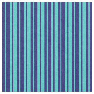 Tissu Motif à carreaux bleu et turquoise de minuit