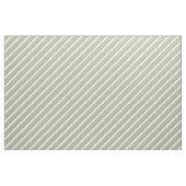 Tissu Motif à cinq bandes vert et blanc olive (Fat Quarter)