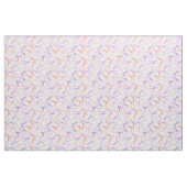 Tissu Motif à ciseaux coralliens violets roses (Fat Quarter)