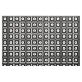 Tissu motif à clef noire (Fat Quarter)