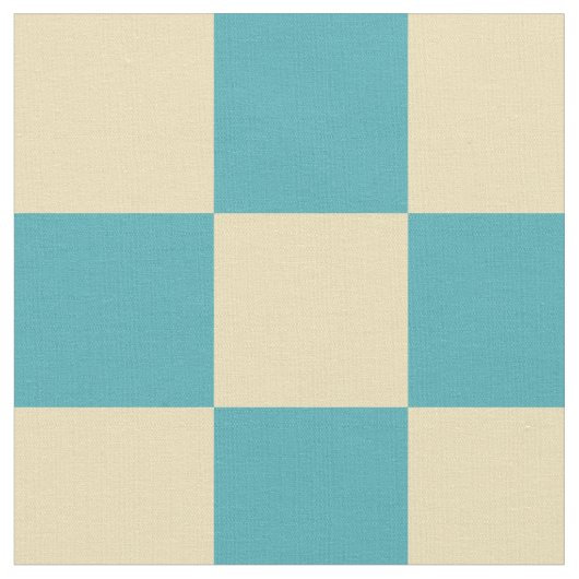 Tissu Motif à damiers jaune turquoise (Fermer)