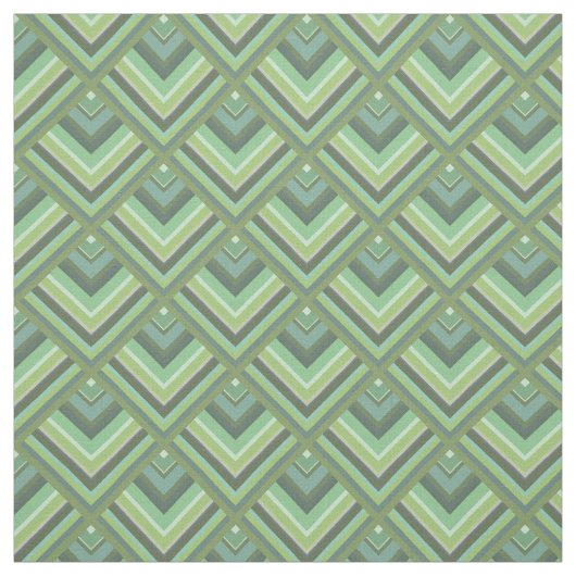 Tissu Motif à échelle à rayures vert olive (Échantillon)