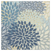 Tissu Motif à fleurs moderne (Échantillon)