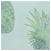 Tissu Motif à la mode d'ananas d'aquarelle (Fermer)