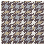 Tissu motif à la mode neutre en plaid (Fermer)