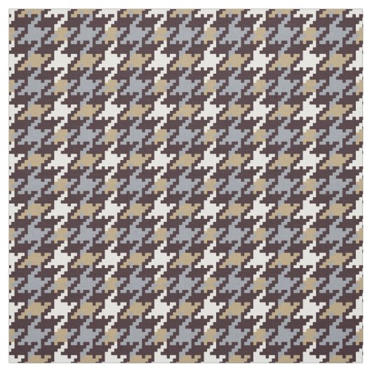 Tissu motif à la mode neutre en plaid (Échantillon)