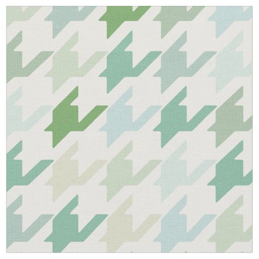 Tissu motif à la mode tendance dans les tons verts (Fermer)