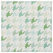 Tissu motif à la mode tendance dans les tons verts (Échantillon)