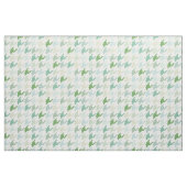 Tissu motif à la mode tendance dans les tons verts (Fat Quarter)