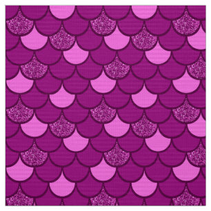 Tissu Motif à l'échelle de poisson de Bourgogne avec eff