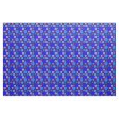 Tissu Motif à points bleu (Yard)