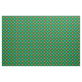 Tissu Motif à pois bleu vert rose (Yard)