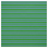 Tissu Motif à rayures bleu et vert (Échantillon)