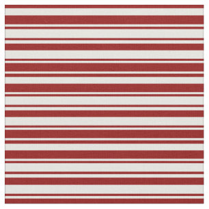 Tissu Motif à rayures couleur rouge blanc et foncé