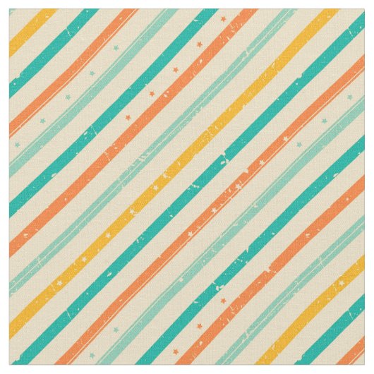 Tissu Motif à rayures rétro (Fermer)