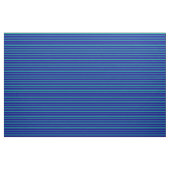 Tissu Motif à rayures vert et bleu foncé (Yard)