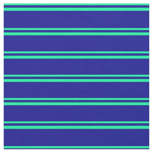 Tissu Motif à rayures vert et bleu foncé (Fermer)
