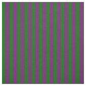 Tissu Motif à rayures vert foncé et violet (Échantillon)