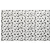 Tissu Motif à taches noires et blanches de dalmatien (Yard)