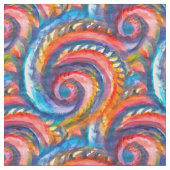 Tissu Motif à vague rouge (Fermer)