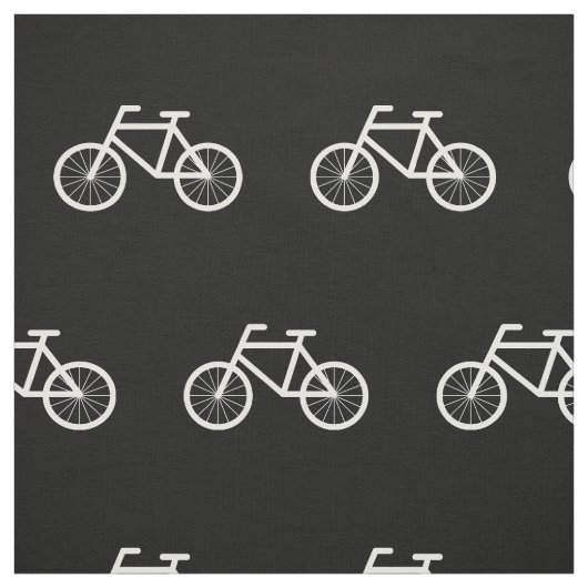 Tissu motif à vélo | Bike print design textile (Échantillon)