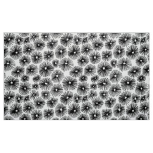 Tissu Motif Abstrait 101115 - Noir