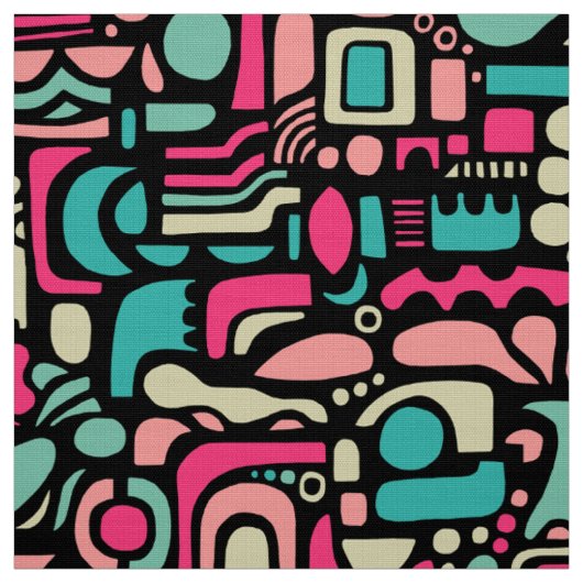 Tissu Motif Abstrait 210515 (Échantillon)