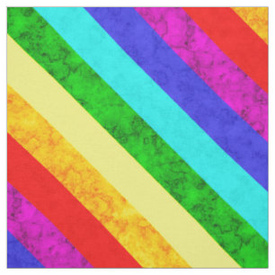 Tissu Motif abstrait arc-en-ciel