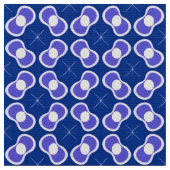 Tissu Motif Abstrait Bleu (Fermer)
