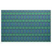 Tissu Motif Abstrait bleu et vert (Fat Quarter)