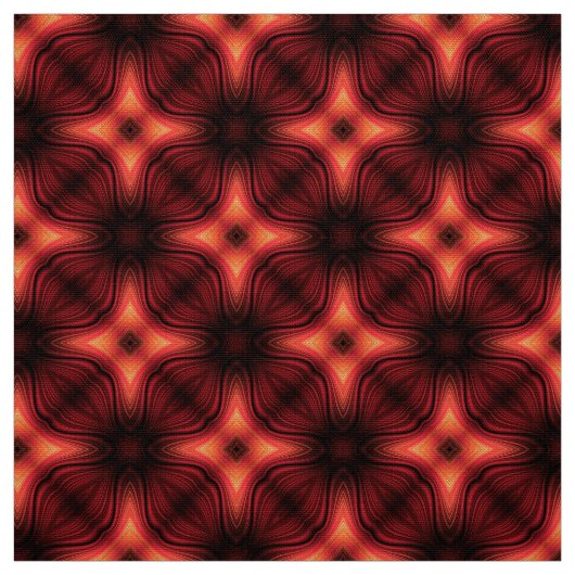 Tissu motif abstrait Brown (Échantillon)