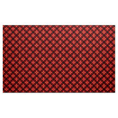 Tissu motif abstrait Brown (Yard)