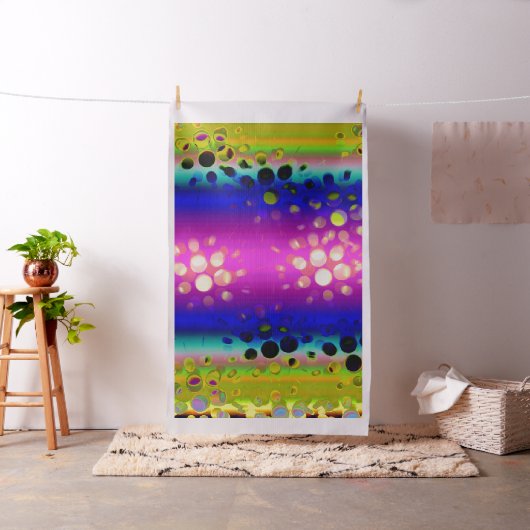 Tissu Motif Abstrait coloré (In Situ)