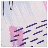 Tissu Motif abstrait coloré (Échantillon)