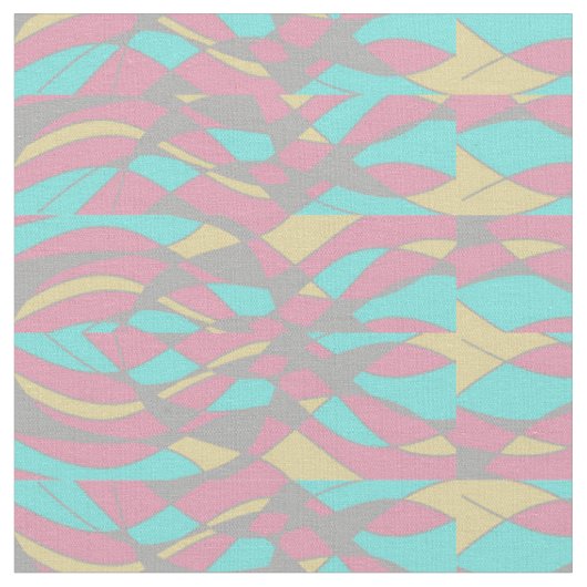 Tissu Motif Abstrait coloré (Fermer)