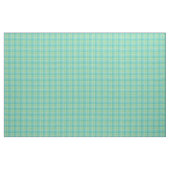Tissu Motif Abstrait Damier Bleu Vert (Yard)