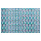 Tissu Motif abstrait dans bleu et gris (Fat Quarter)