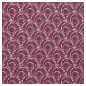 Tissu Motif abstrait de cercles (Échantillon)