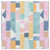 Tissu Motif abstrait de forme d'aquarelle (fermé)