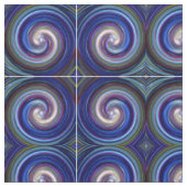 Tissu Motif Abstrait de la spirale spirale #25 (Échantillon)