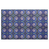 Tissu Motif Abstrait de la spirale spirale #25 (Fat Quarter)