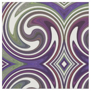 Tissu Motif Abstrait de la spirale spirale #56