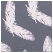 Tissu motif abstrait de plumes (Détail)