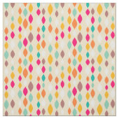 Tissu Motif abstrait de style rétro (Échantillon)