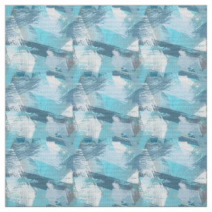Tissu motif abstrait des coups de pinceau.
