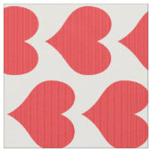Tissu Motif Abstrait des Red Hearts (Fermer)