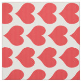 Tissu Motif Abstrait des Red Hearts (Échantillon)